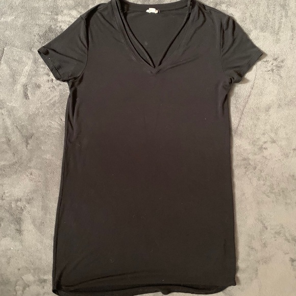 Black T-Shirt Dress